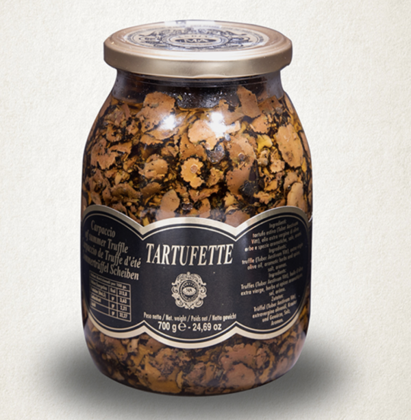 Tartufette Estivo  - Zwarte zomertruffel plakjes in pot - Afbeelding 2